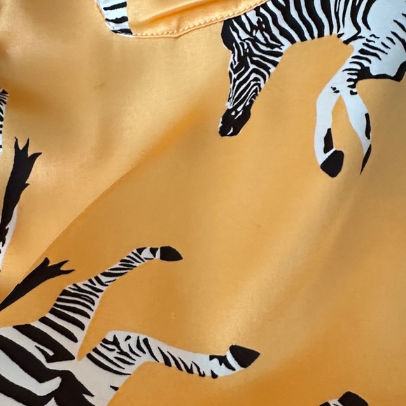 TART | Zebra Print Satin Pyjama Set - Picture 5 of 10